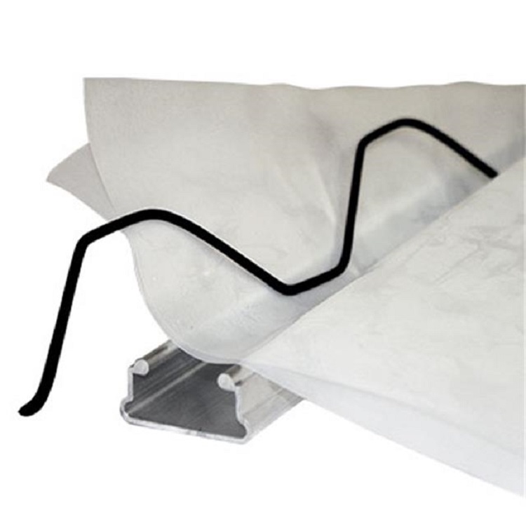 greenhouse lock channel film lock channel