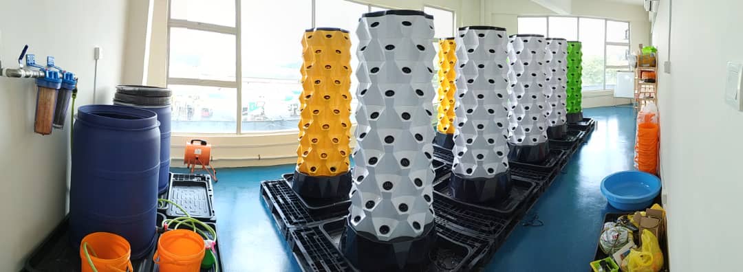 hydroponic tower