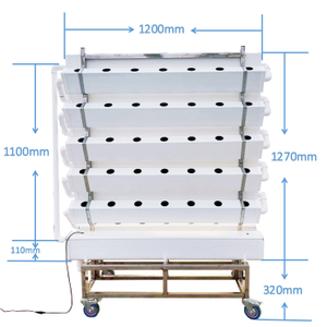 Smart Energy-saving Minimalist Version of Double-sided Hydroponics