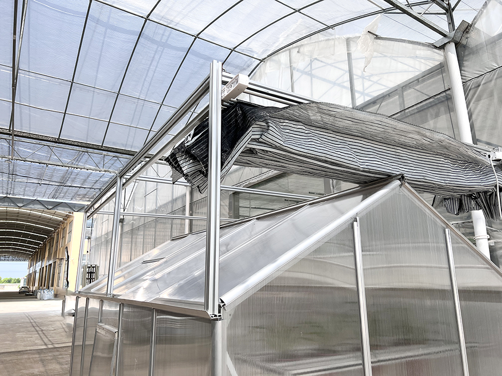 Gardening PC sheet Aluminum garden greenhouse