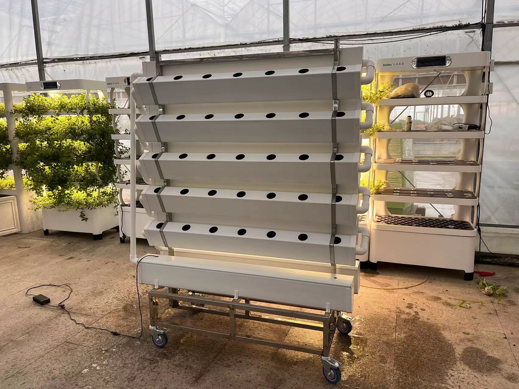 Smart Version of Double-sided Hydroponics