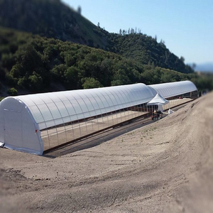 Light-blocking Darkened Arched Blackout Greenhouse