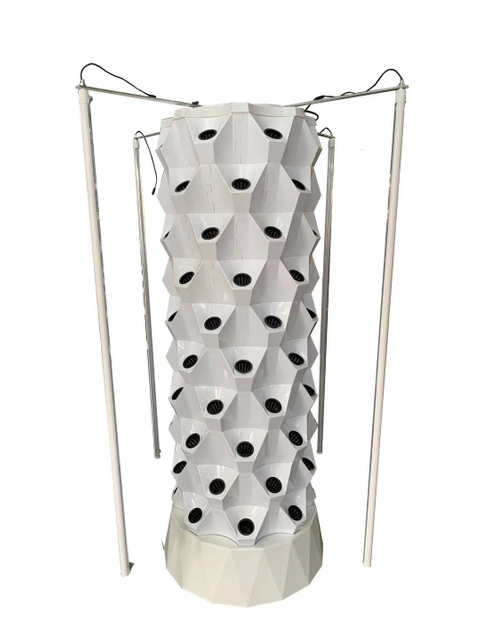 Multi-tiered Aeroponic Stacking Vertical Hydroponics