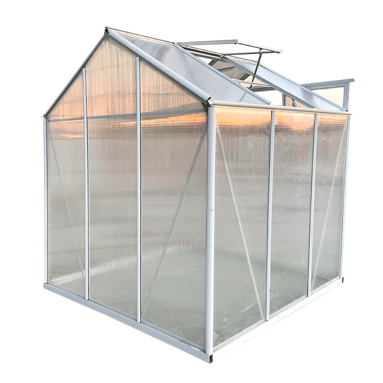 PC sheet Aluminum garden greenhouse