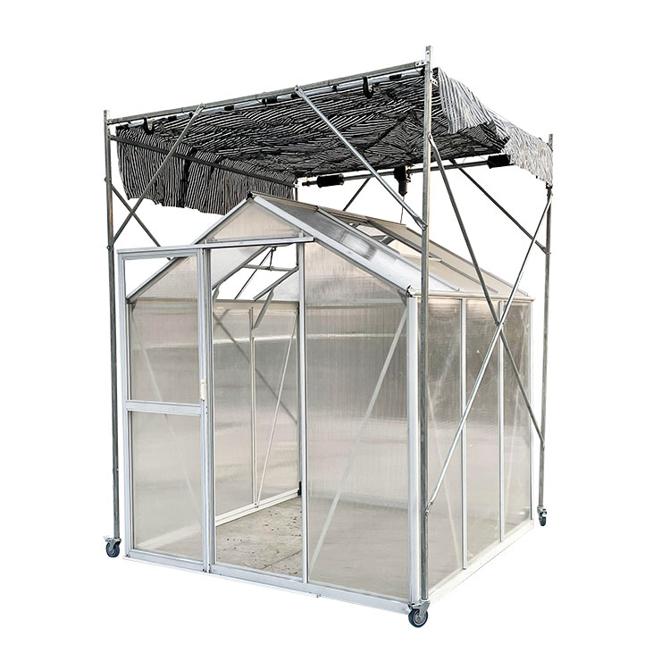 PC sheet Aluminum garden greenhouse