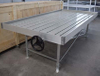 Aluminum Hanging Sliding greenhouse rolling bench