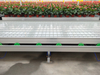 Adjustable ABS Double Layer Racks Rolling Bench Grow Table Agricultural Nursery Ebb&flow Tables for Greenhouse