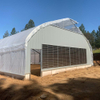 Cheap Pe Agricultural Green houses Tunnel Plastic Film Blackout Light Deprivation Hemp mushroom greenhouse